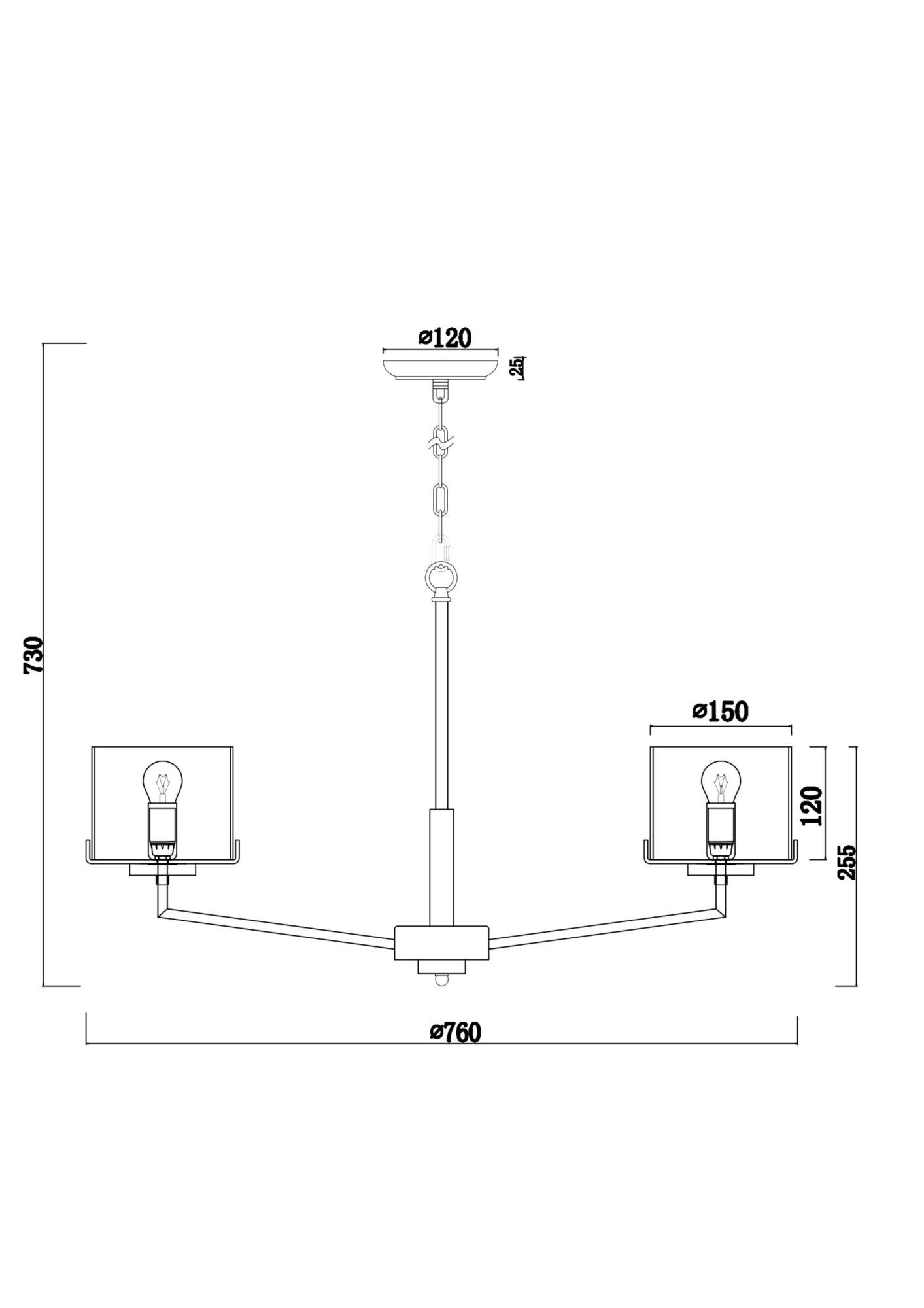 картинка Подвесная люстра Freya Karen FR5096PL-08CH от магазина pro-decor.kz