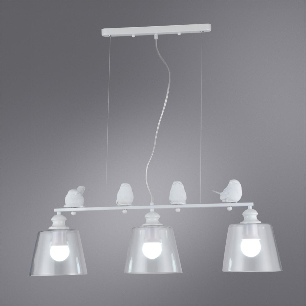 картинка Подвесная люстра Arte Lamp Passero A4289SP-3WH от магазина pro-decor.kz