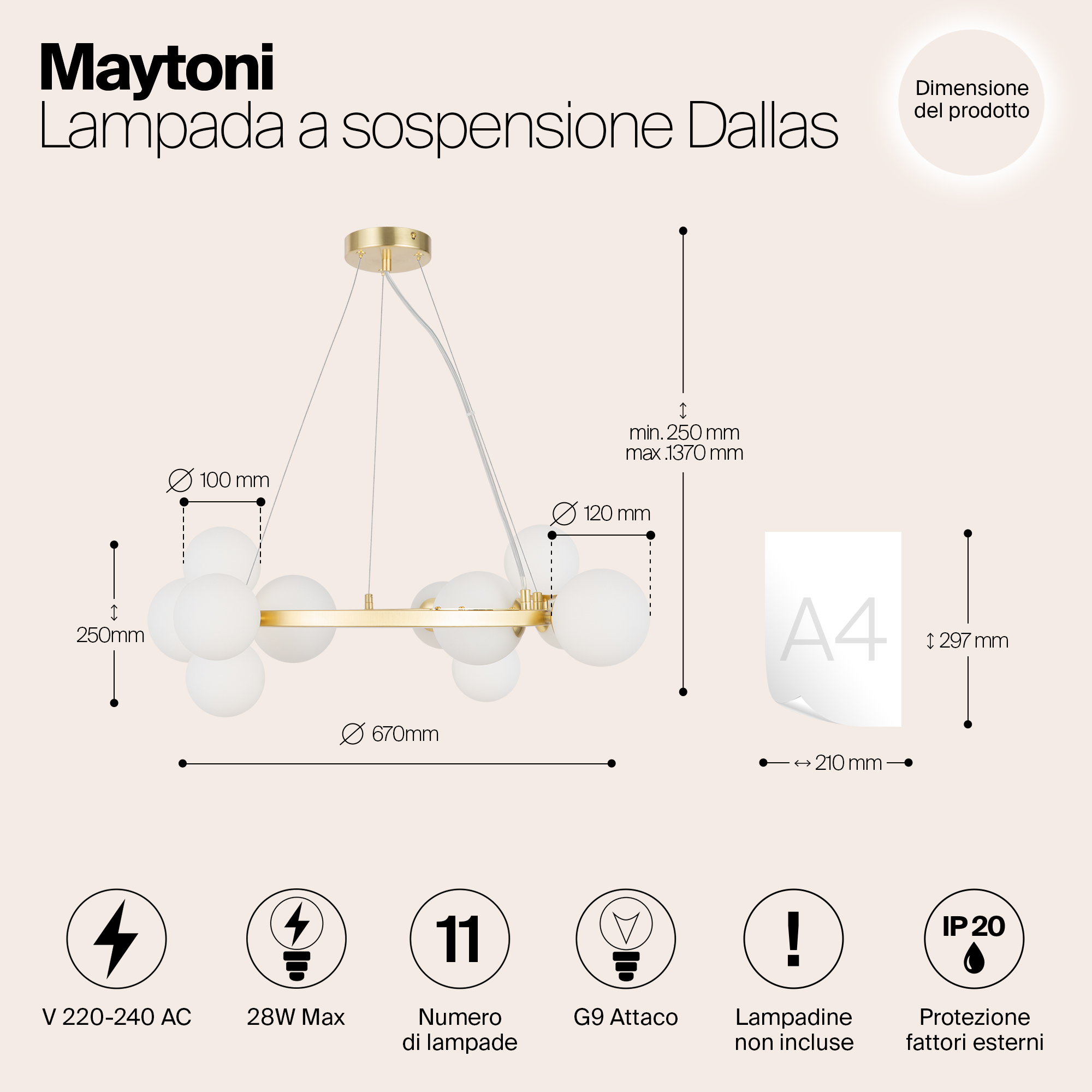 картинка Подвесной светильник Maytoni MOD545PL-11BS магазин pro-decor.kz являющийся официальным дистрибьютором в Казахстане картинка Подвесной светильник Maytoni MOD545PL-11BS от магазина pro-decor.kz