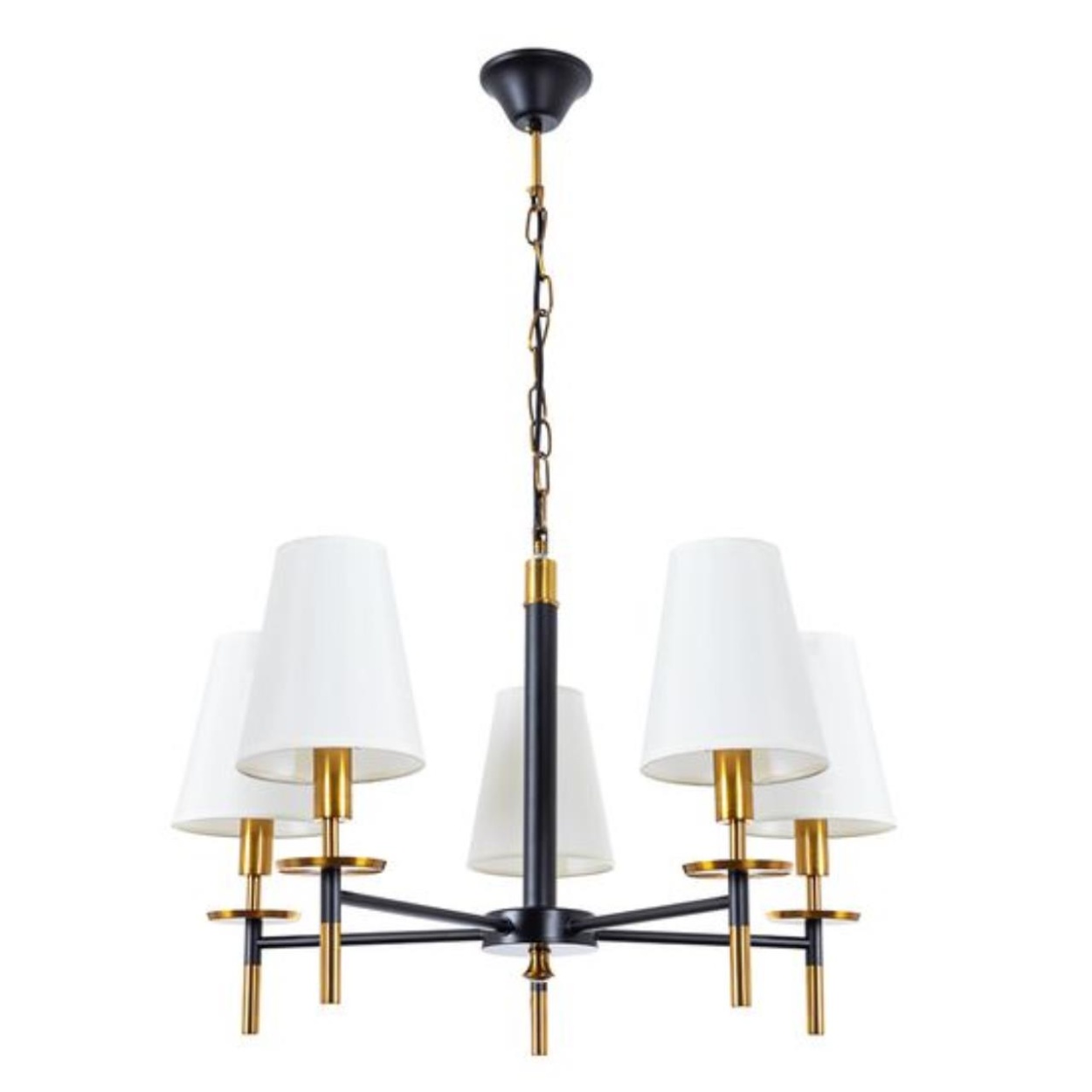 картинка Подвесная люстра Arte Lamp RICCARDO A4075LM-5BK магазин pro-decor.kz являющийся официальным дистрибьютором в Казахстане картинка Подвесная люстра Arte Lamp RICCARDO A4075LM-5BK от магазина pro-decor.kz
