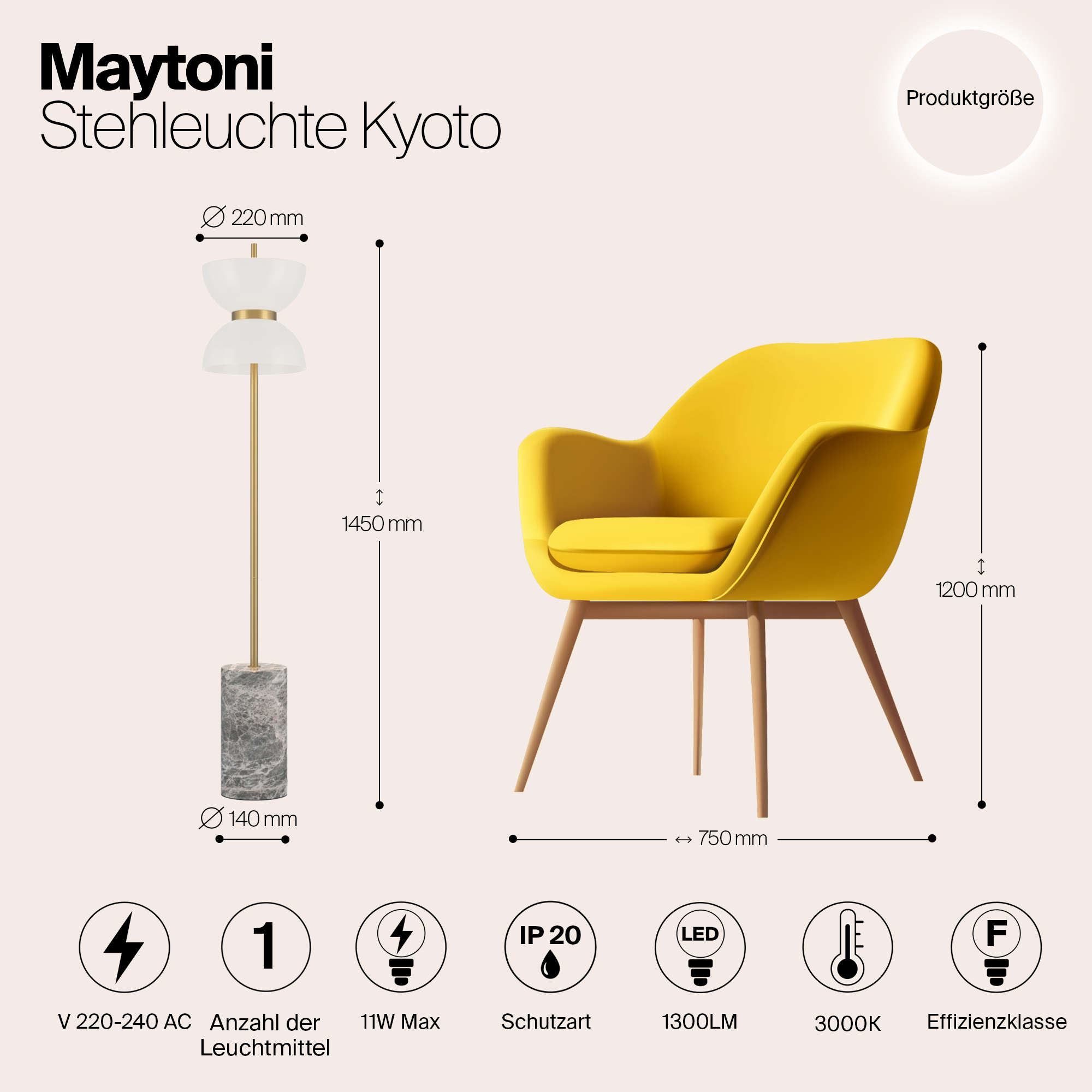 картинка Напольный светильник (торшер) Maytoni MOD178FL-L11G3K магазин pro-decor.kz являющийся официальным дистрибьютором в Казахстане картинка Напольный светильник (торшер) Maytoni MOD178FL-L11G3K от магазина pro-decor.kz