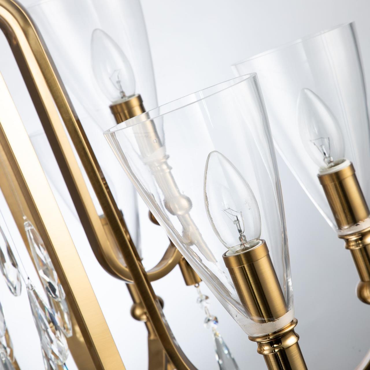 картинка Подвесная люстра Favourite Lyra 2968-9P от магазина pro-decor.kz