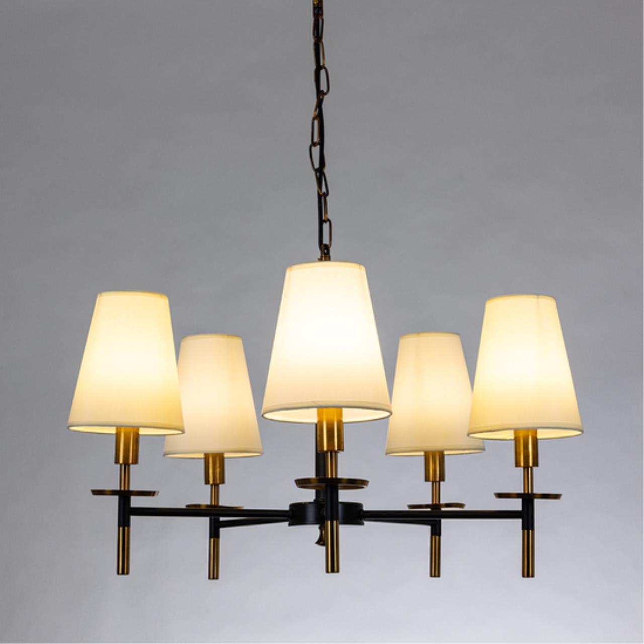 картинка Подвесная люстра Arte Lamp RICCARDO A4075LM-5BK магазин pro-decor.kz являющийся официальным дистрибьютором в Казахстане картинка Подвесная люстра Arte Lamp RICCARDO A4075LM-5BK от магазина pro-decor.kz