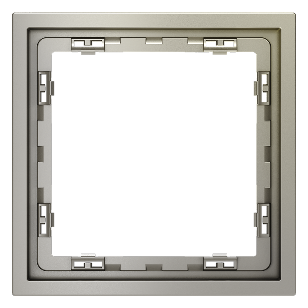 картинка Рамка пластиковая VOLTUM S70 на 1 пост, (шелк) VLS100104 от магазина pro-decor.kz