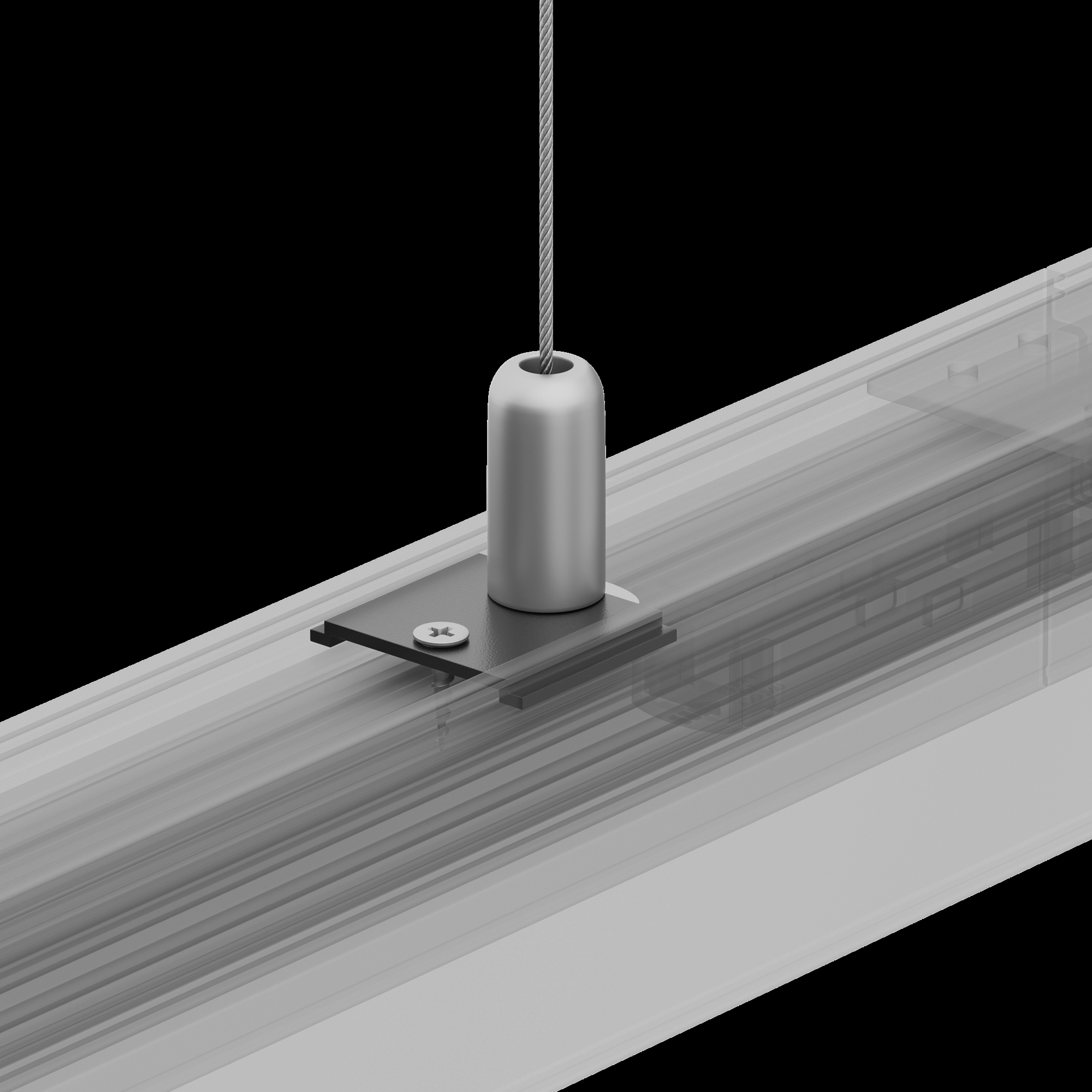 картинка Крепление для троса Maytoni Magnetic track system TRA004HP-21B от магазина pro-decor.kz