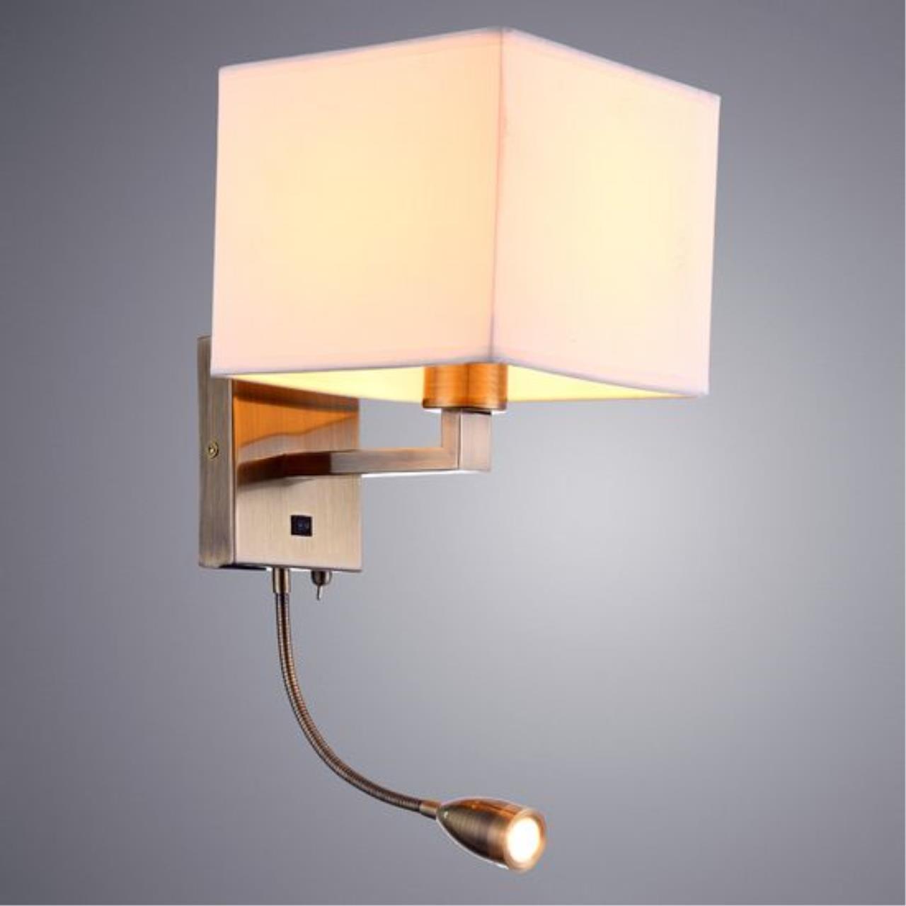 картинка Бра Arte Lamp Hall A9249AP-2AB от магазина pro-decor.kz