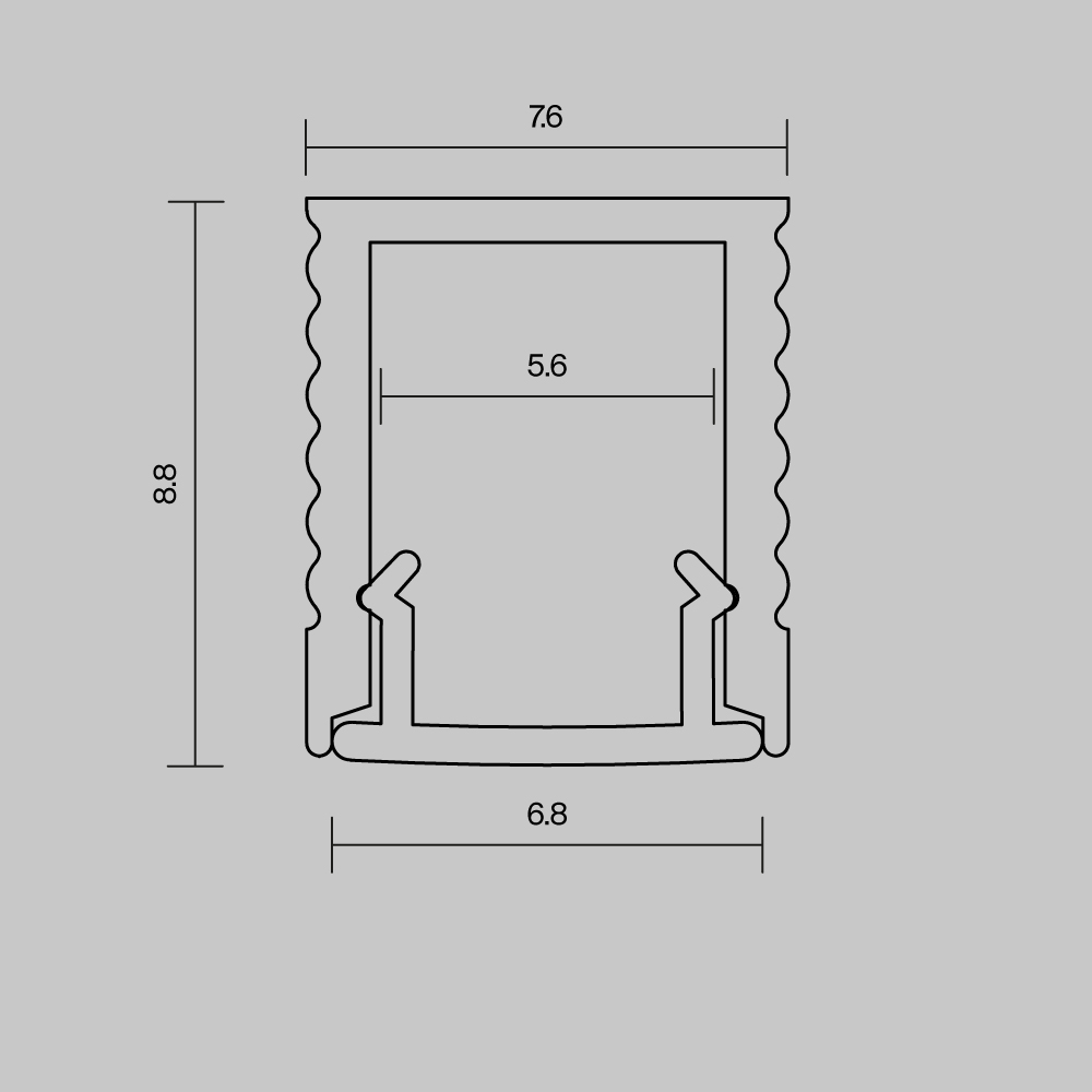 картинка Профиль Maytoni ledstrip 631010 от магазина pro-decor.kz