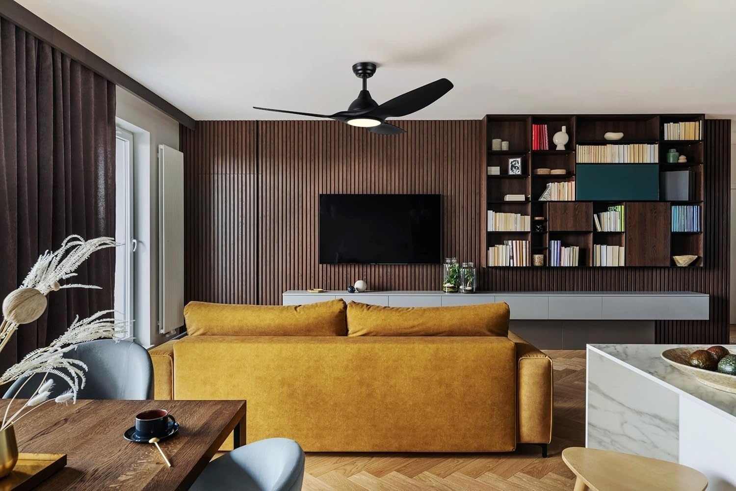 картинка 35127 Потолочный вентилятор TUNITAS от магазина pro-decor.kz