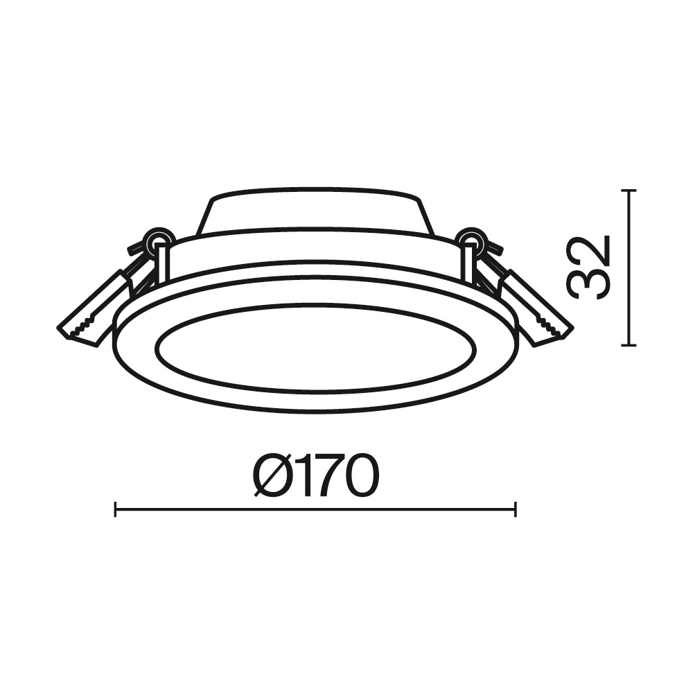 картинка Встраиваемый светодиодный светильник Maytoni Stockton DL016-6-L12W от магазина pro-decor.kz
