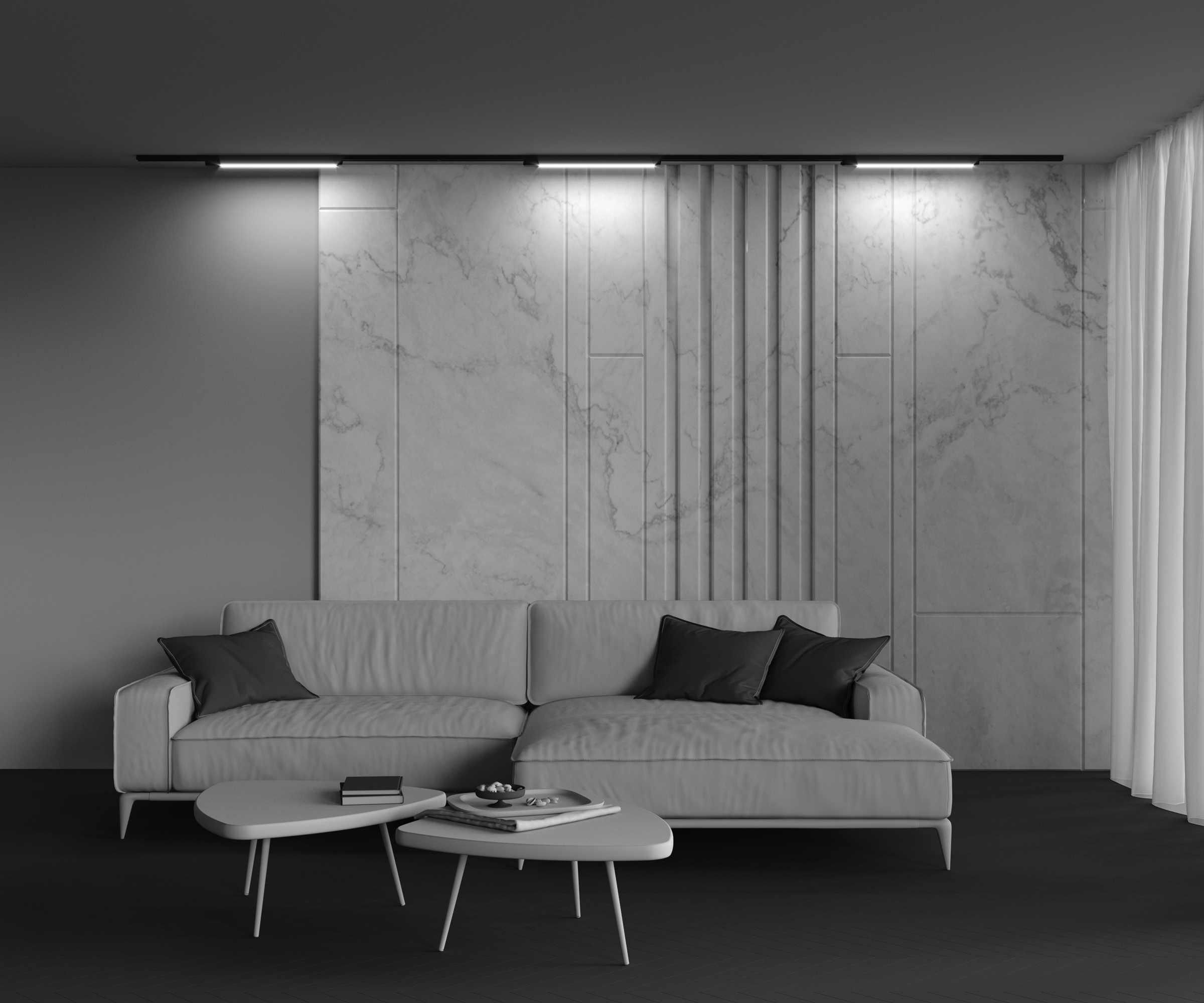 картинка Трековый светильник Technical TR000-1-24W4K-B от магазина pro-decor.kz