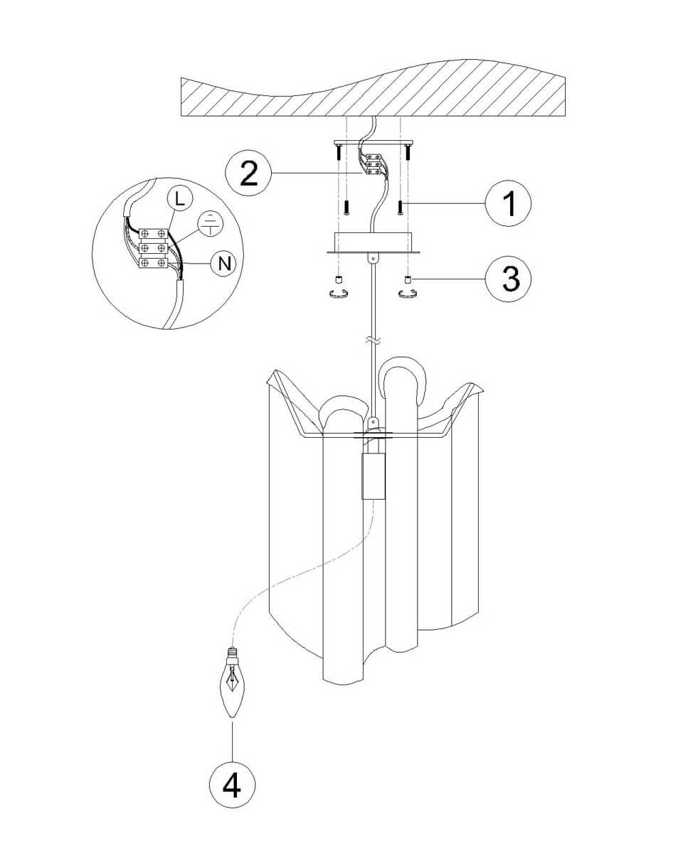 картинка Подвесной светильник Favourite Multivello 1156-1P от магазина pro-decor.kz