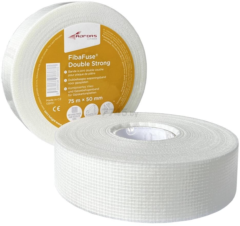 Купить Лента FibaFuse Double Strong (50mm*75m) 139339 Лента FibaFuse Double Strong (50mm*75m) 139339