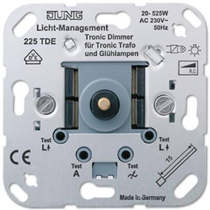 картинка Диммер поворотно-нажимной Jung 225TDE от магазина pro-decor.kz