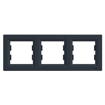 картинка РАМКА 3-постовая, АНТРАЦИТ ASFORA от магазина pro-decor.kz