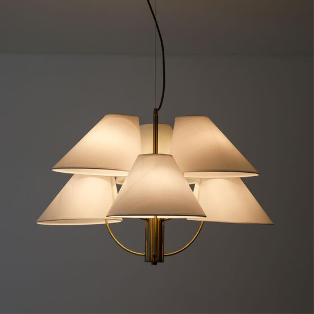 картинка Подвесная люстра Arte Lamp RONDO A4086LM-6AB от магазина pro-decor.kz