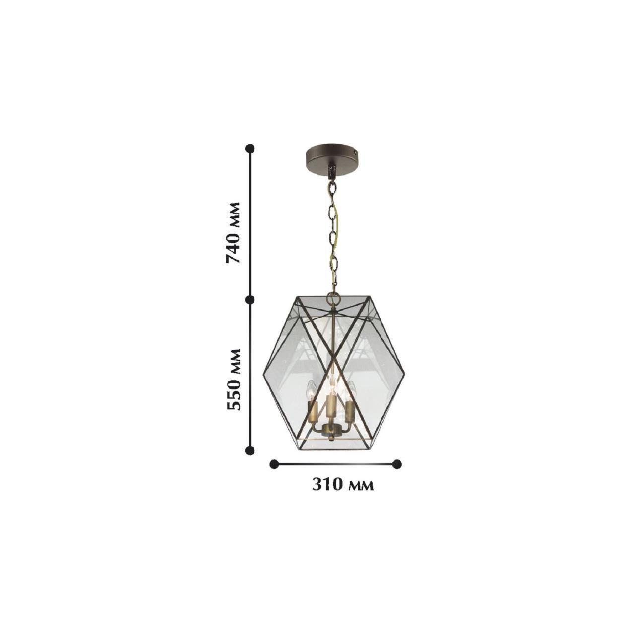 картинка Подвесной светильник Favourite Shatir 1628-3P от магазина pro-decor.kz