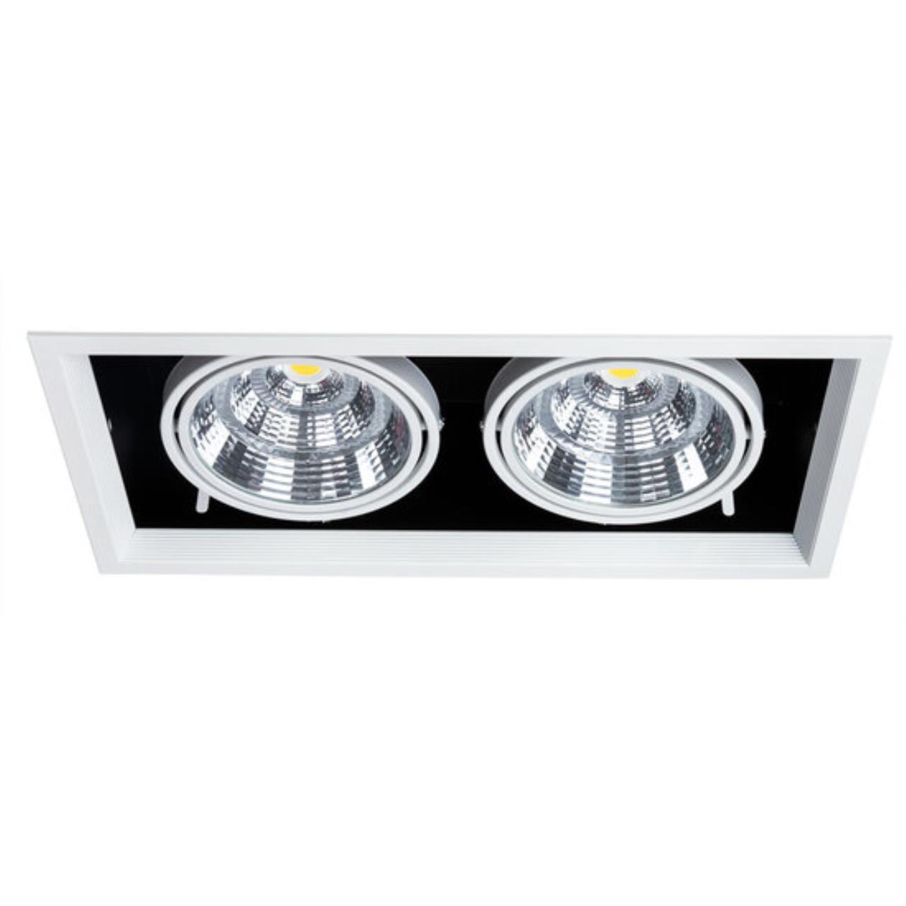 картинка Встраиваемый светодиодный светильник Arte Lamp Merga A8450PL-2WH магазин pro-decor.kz являющийся официальным дистрибьютором в Казахстане картинка Встраиваемый светодиодный светильник Arte Lamp Merga A8450PL-2WH от магазина pro-decor.kz