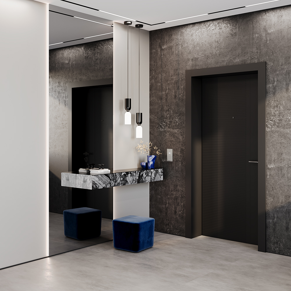 картинка Датчик движения встраиваемый VOLTUM S70, (сталь) VLS070505 от магазина pro-decor.kz