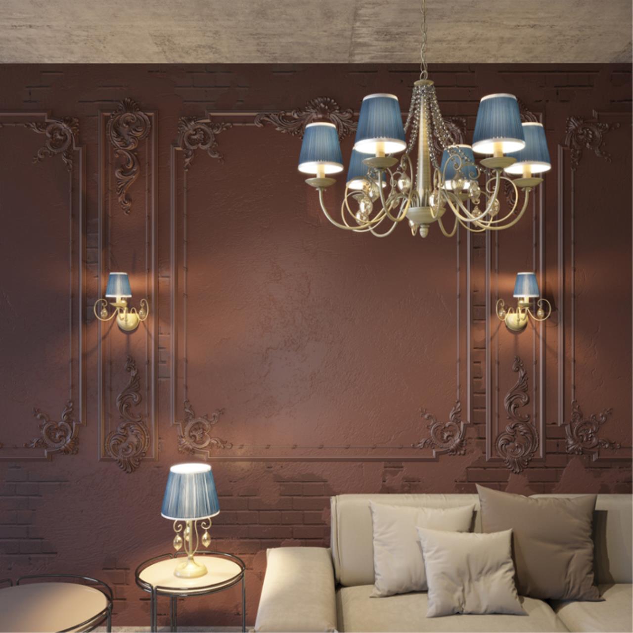 картинка Бра Odeon Light Classic Niagara 3921/1W магазин pro-decor.kz являющийся официальным дистрибьютором в Казахстане картинка Бра Odeon Light Classic Niagara 3921/1W от магазина pro-decor.kz