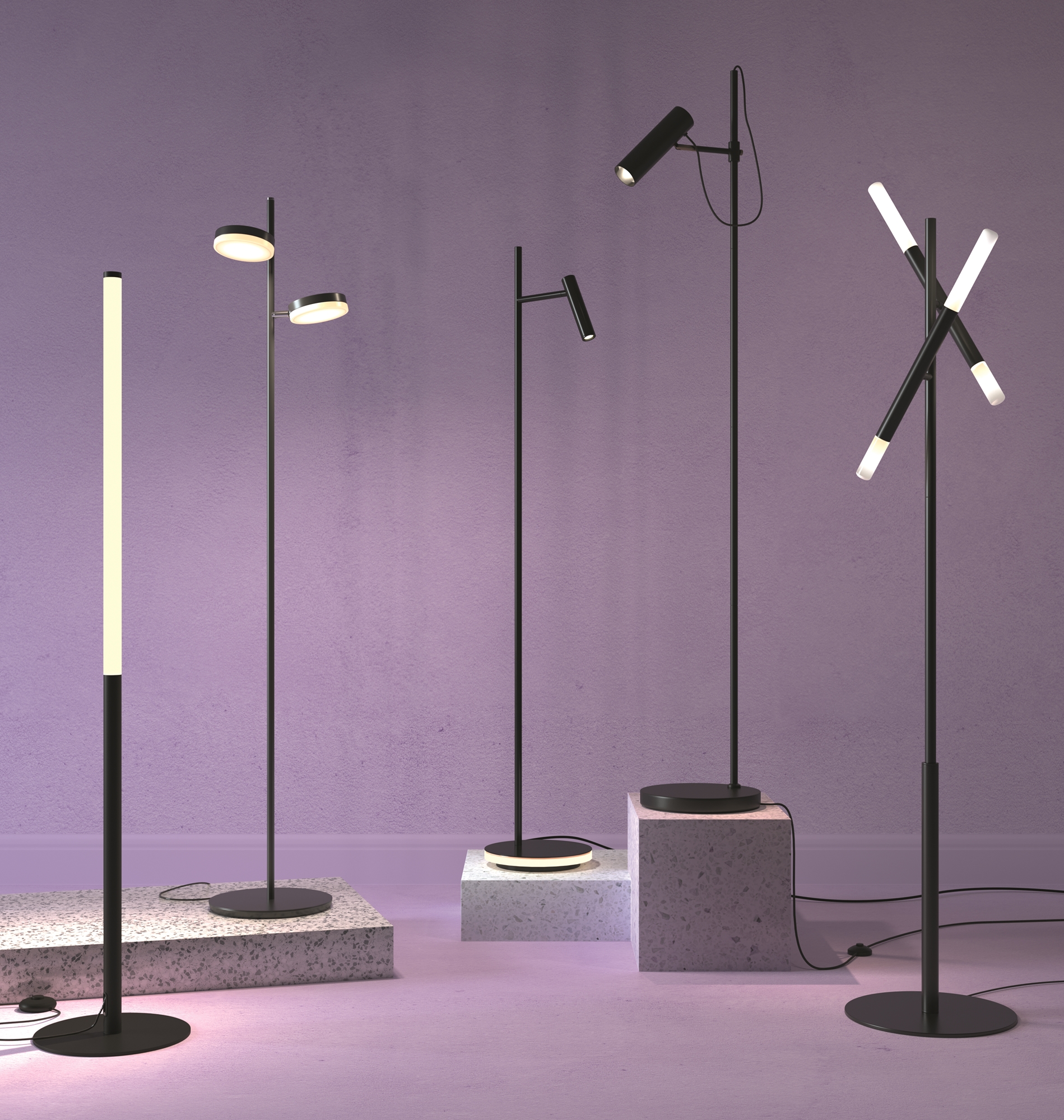 картинка Торшер Maytoni Estudo Z010FL-L8B3K от магазина pro-decor.kz