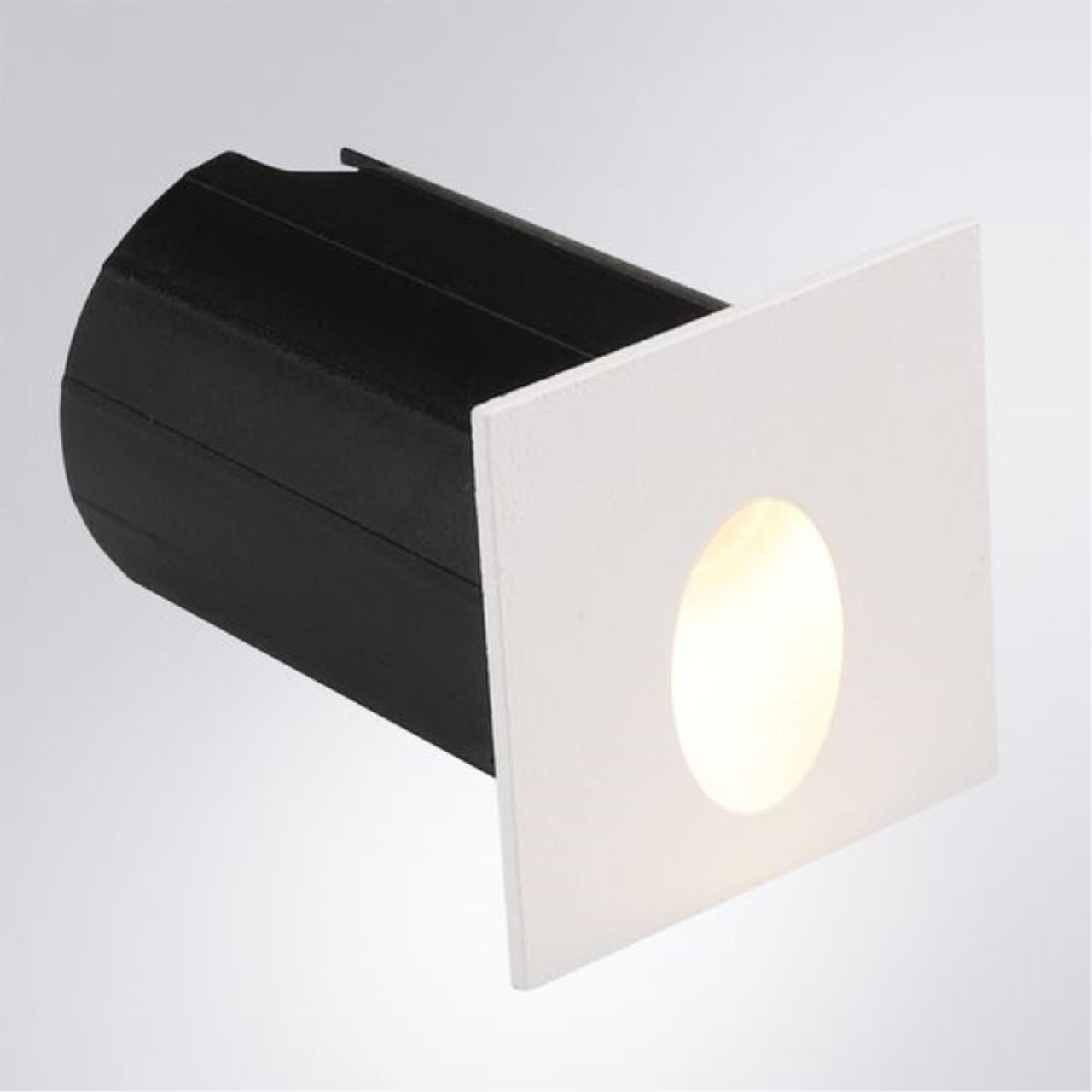 картинка Встраиваемый уличный светильник Arte Lamp PIAZZA A3402IN-1WH от магазина pro-decor.kz