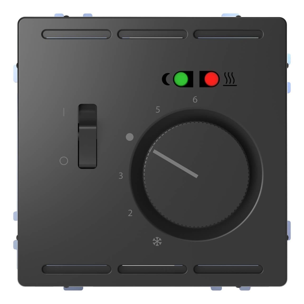 картинка Терморегулятор теплого пола Schneider Electric Merten D-Life с центральной платой и выключателем 230V MTN5764-6034 от магазина pro-decor.kz