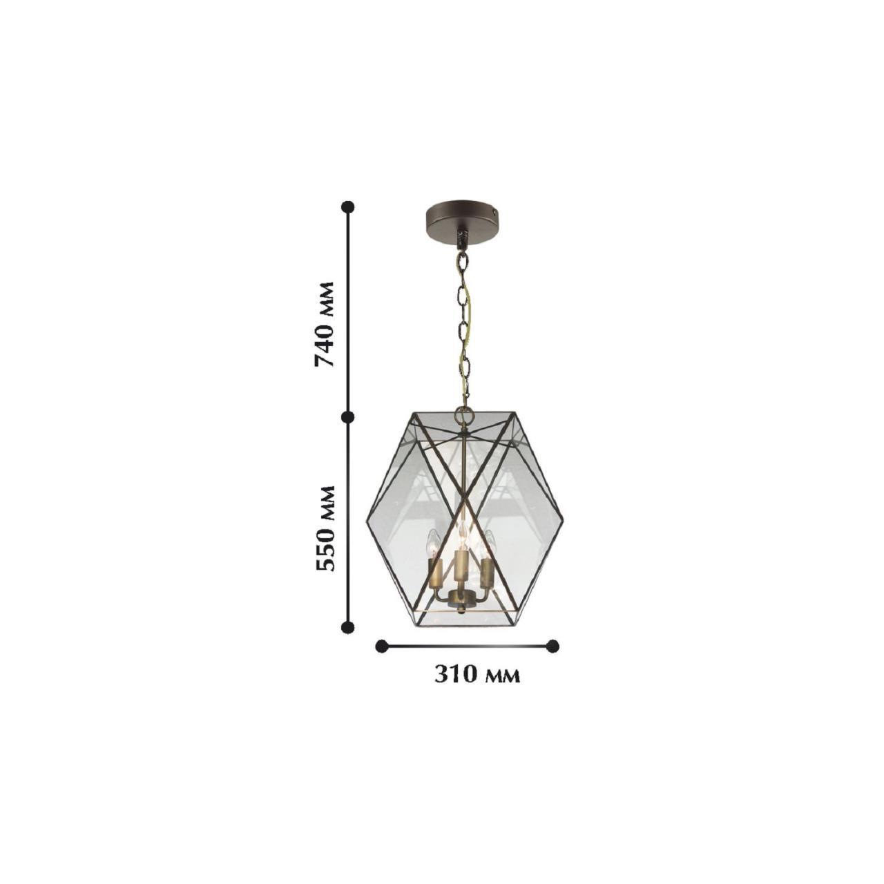 картинка Подвесной светильник Favourite Shatir 1628-3P от магазина pro-decor.kz