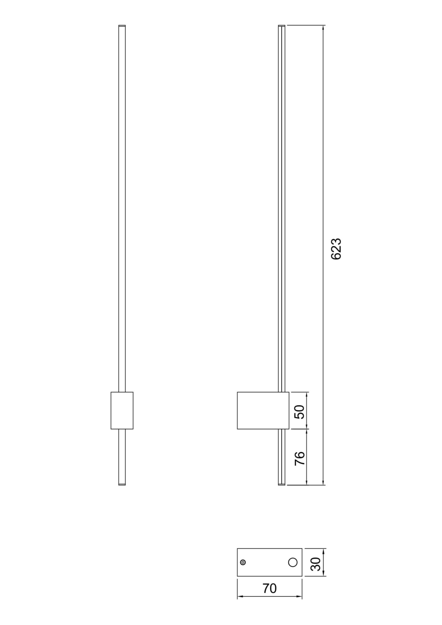 картинка Бра Technical C070WL-L6GB3K от магазина pro-decor.kz