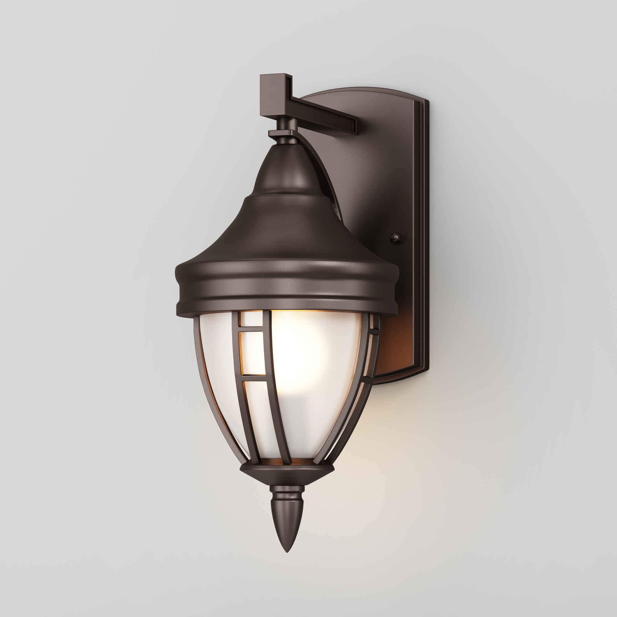 картинка Уличный настенный светильник Maytoni Novara O027WL-01B от магазина pro-decor.kz