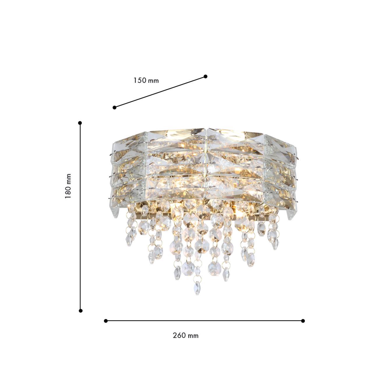 картинка Настенный светильник Icicle 4251-2W магазин pro-decor.kz являющийся официальным дистрибьютором в Казахстане картинка Настенный светильник Icicle 4251-2W от магазина pro-decor.kz