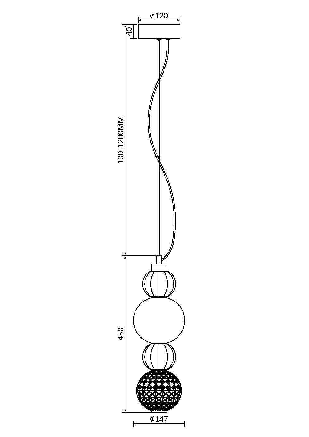 картинка Подвесной светильник Maytoni P069PL-L17G3K от магазина pro-decor.kz