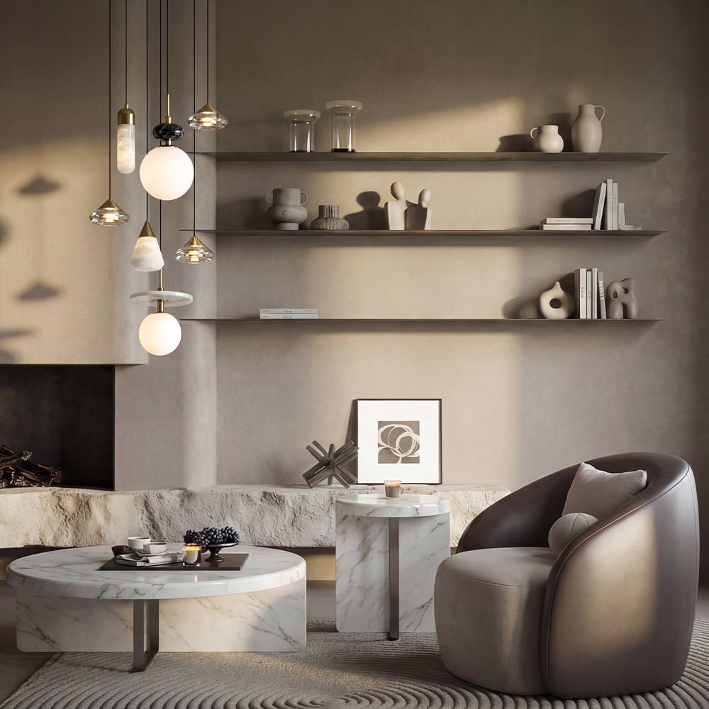 картинка Подвесной светильник Freya FR5631PL-L6BS1 Cave от магазина pro-decor.kz