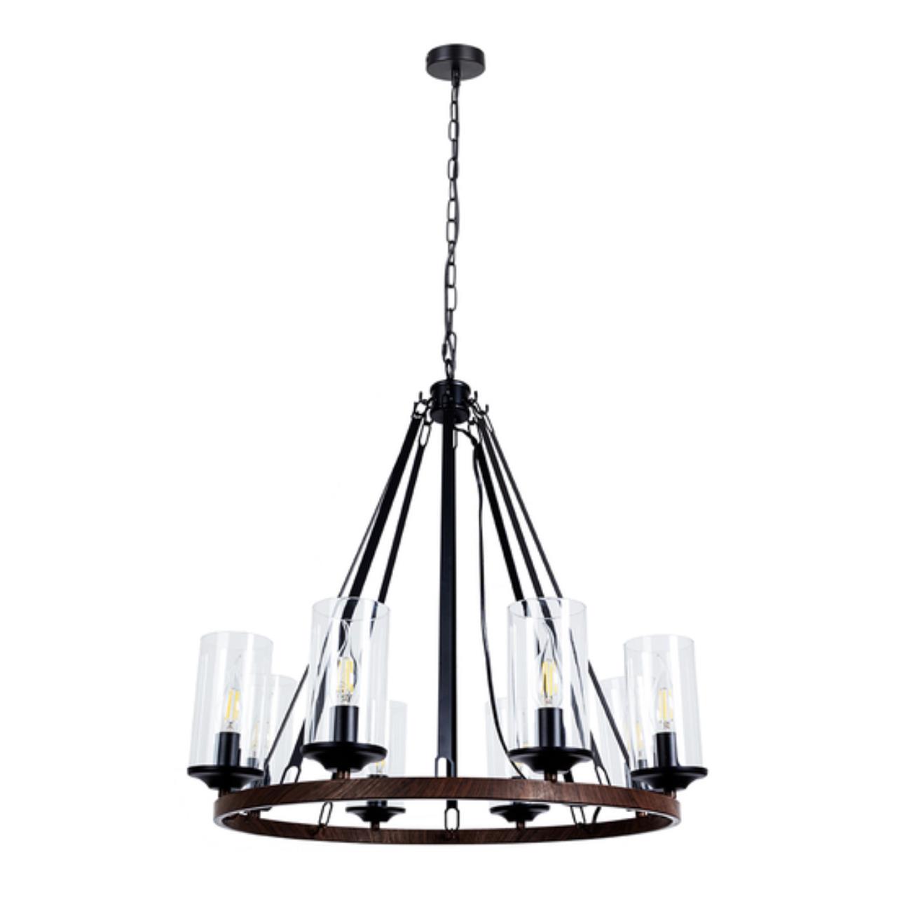картинка Подвесной светильник Arte Lamp DALIM A7014SP-8BK от магазина pro-decor.kz