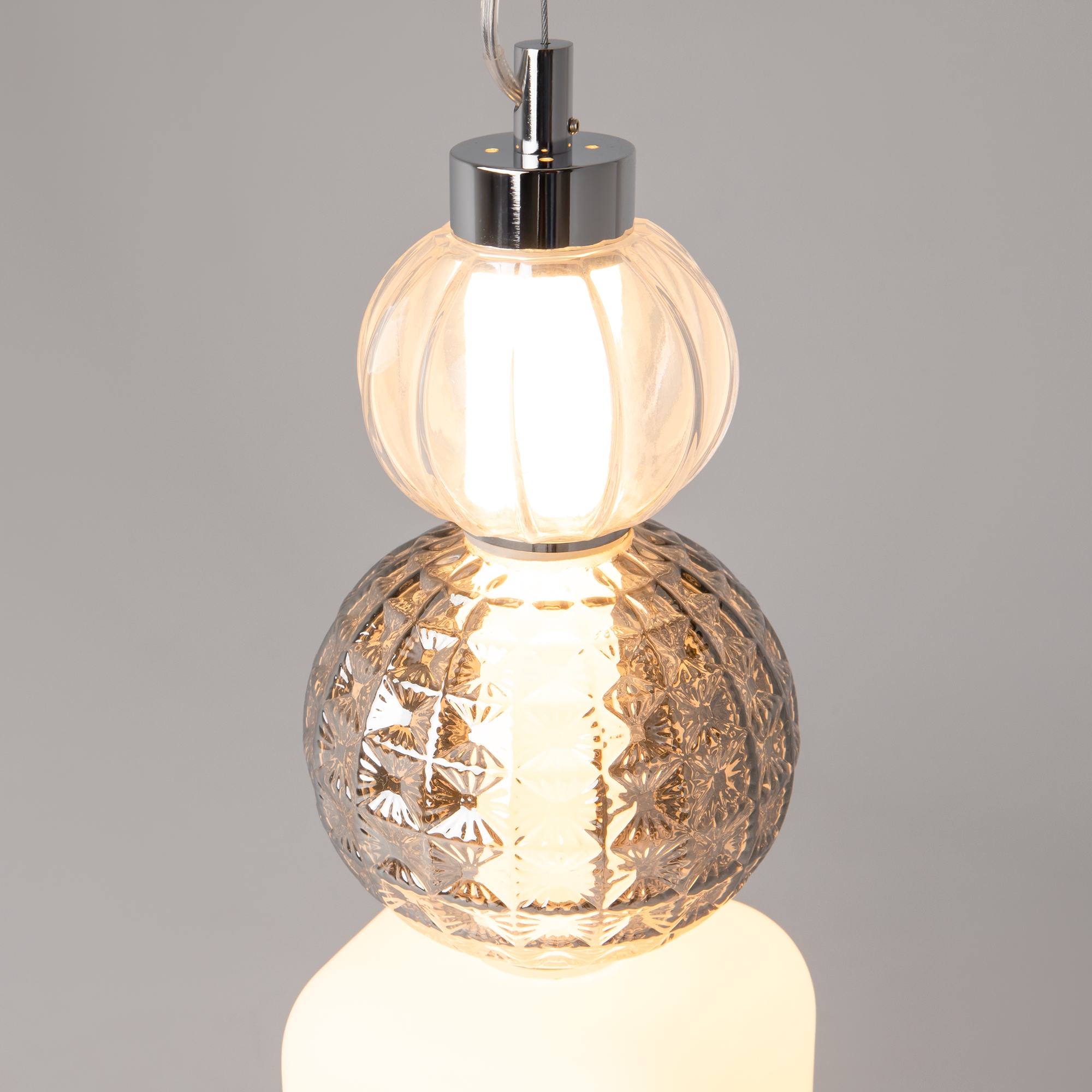 картинка Подвесной светодиодный светильник Maytoni Collar P069PL-L35CH3K от магазина pro-decor.kz