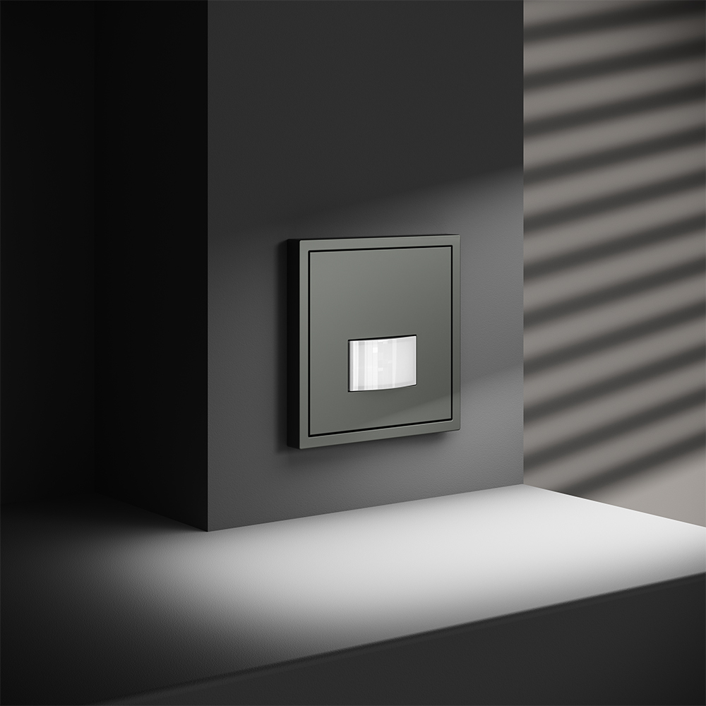 картинка Датчик движения встраиваемый VOLTUM S70, (титан) VLS070506 от магазина pro-decor.kz