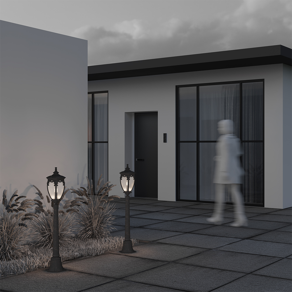 картинка Ландшафтный светильник Maytoni Fleur O414FL-01BZ1 от магазина pro-decor.kz