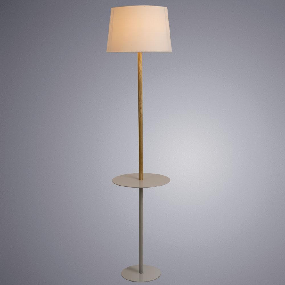картинка Торшер Arte Lamp Connor A2102PN-1WH от магазина pro-decor.kz