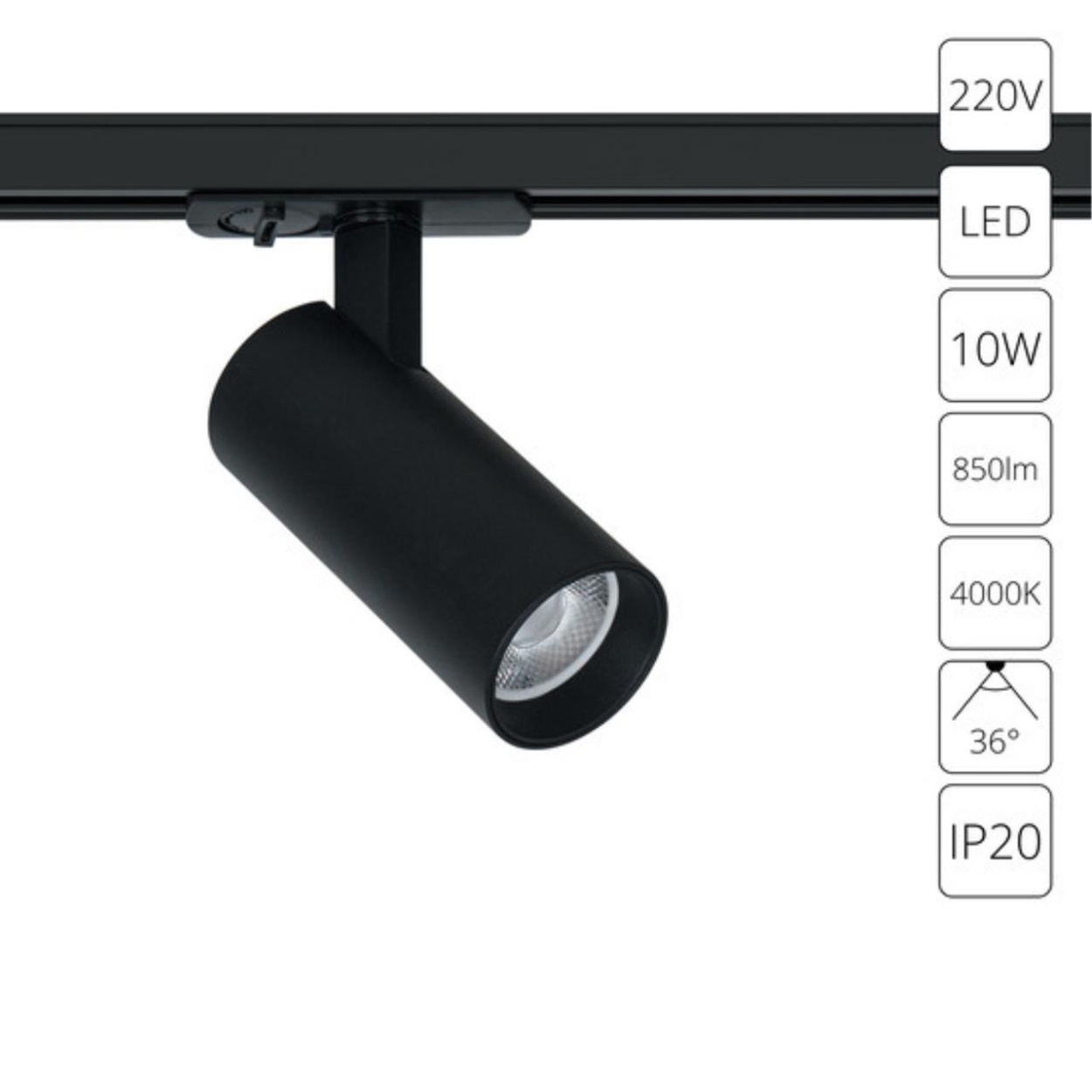 картинка Трековый светильник Arte Lamp BENE A1945PL-1BK магазин pro-decor.kz являющийся официальным дистрибьютором в Казахстане картинка Трековый светильник Arte Lamp BENE A1945PL-1BK от магазина pro-decor.kz