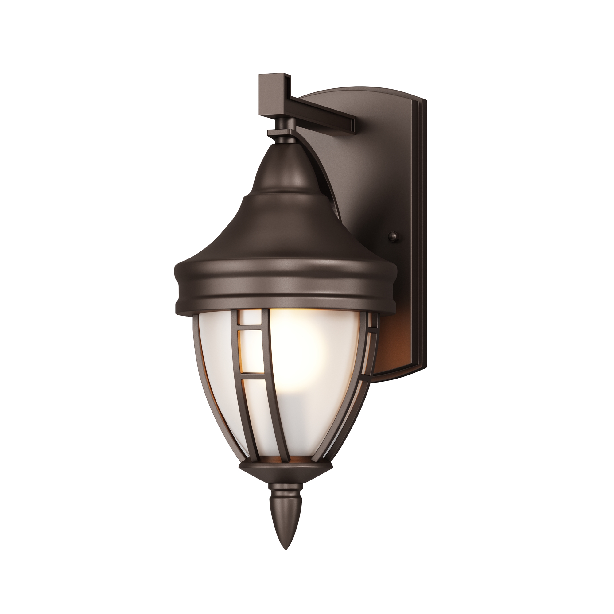 картинка Уличный настенный светильник Maytoni Novara O027WL-01B от магазина pro-decor.kz