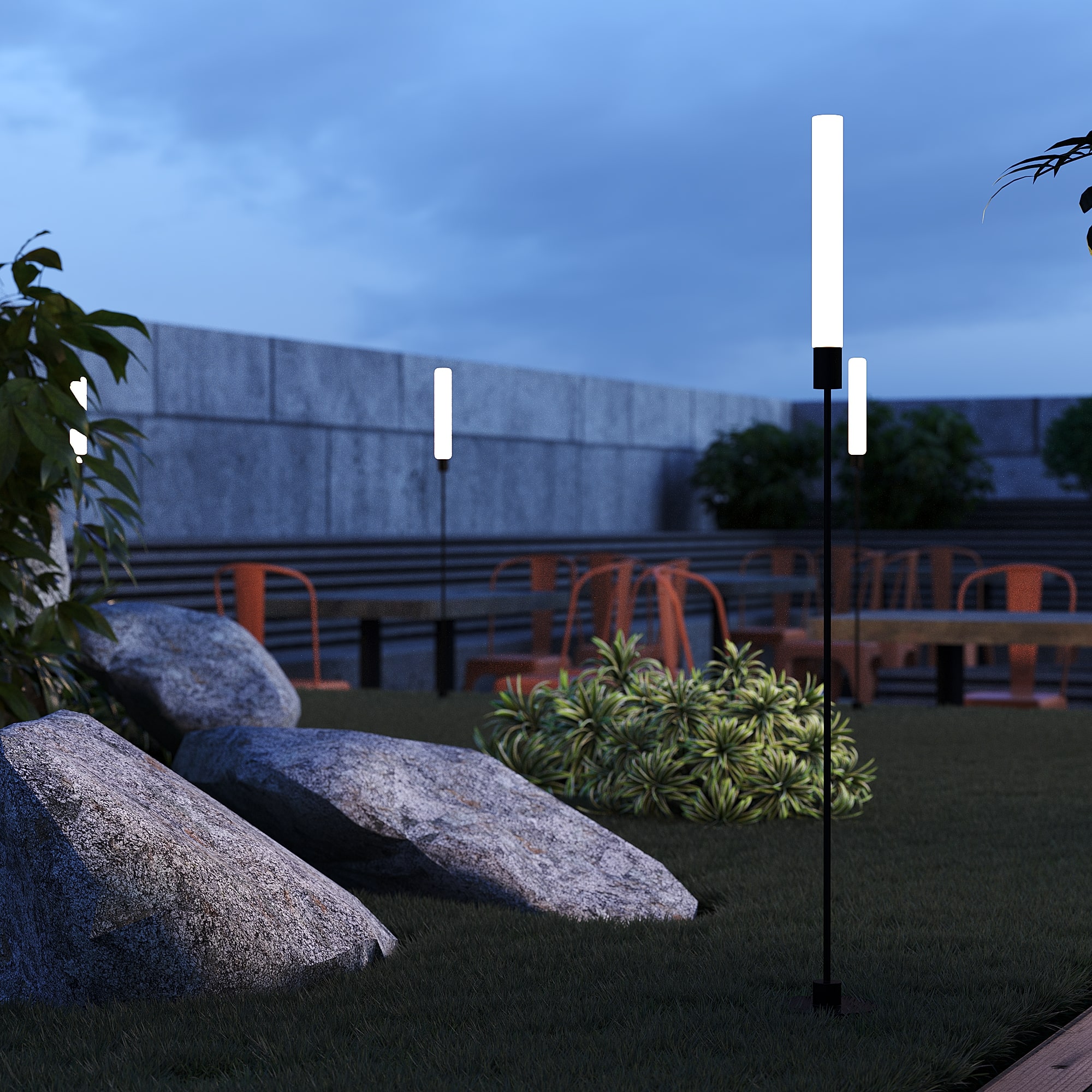 картинка SL9523.405.01 Светильник уличный наземный ST-Luce SPIKE магазин pro-decor.kz являющийся официальным дистрибьютором в Казахстане картинка SL9523.405.01 Светильник уличный наземный ST-Luce SPIKE от магазина pro-decor.kz