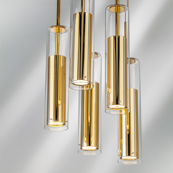картинка 756052 Люстра CILINO 5х40W GU10 GOLD магазин pro-decor.kz являющийся официальным дистрибьютором в Казахстане картинка 756052 Люстра CILINO 5х40W GU10 GOLD от магазина pro-decor.kz
