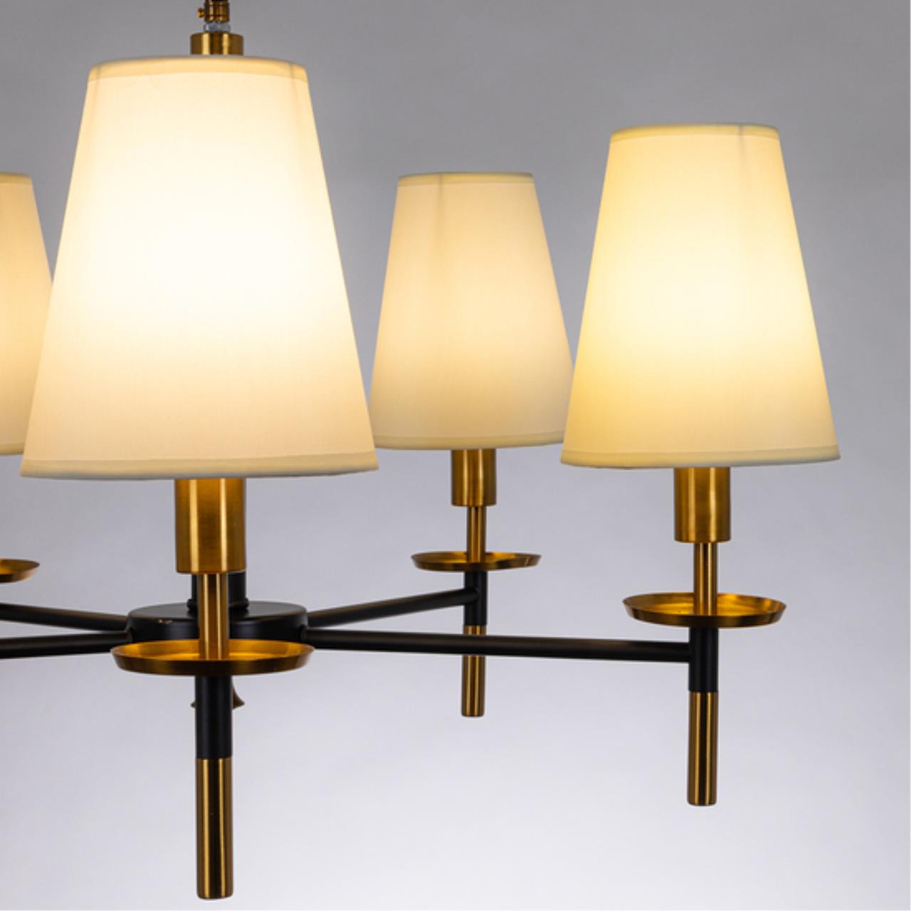 картинка Подвесная люстра Arte Lamp RICCARDO A4075LM-5BK от магазина pro-decor.kz