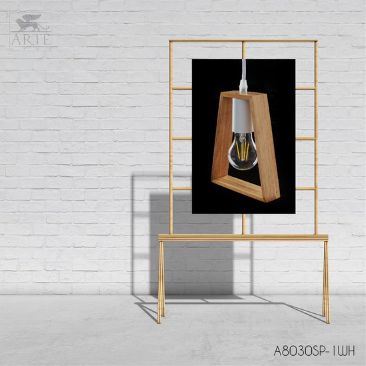 картинка Подвесной светильник Arte Lamp BRUSSELS A8030SP-1WH от магазина pro-decor.kz