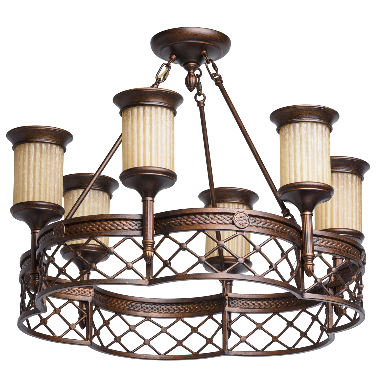 картинка Подвесная люстра Chiaro Айвенго 382010206 от магазина pro-decor.kz