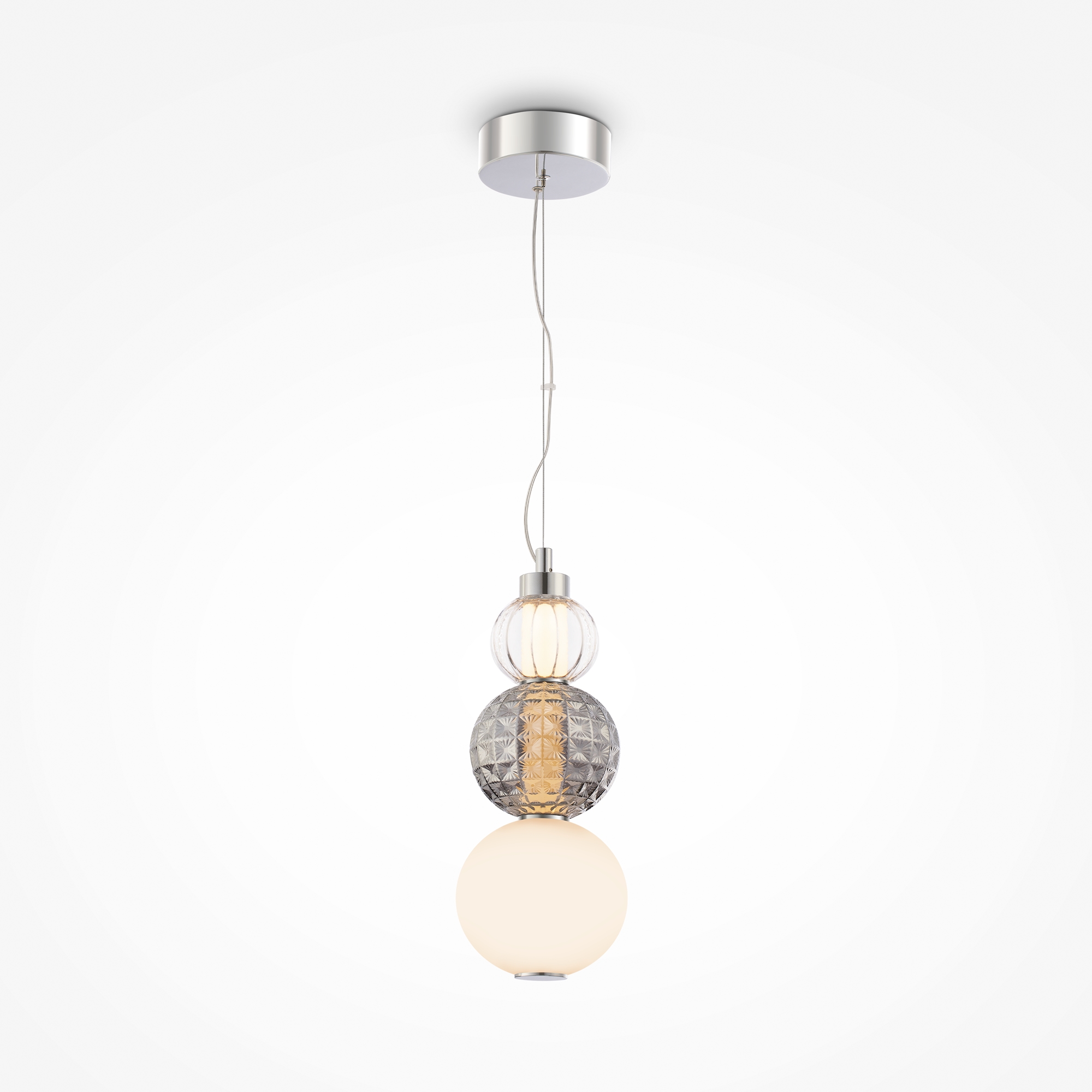 картинка Подвесной светодиодный светильник Maytoni Collar P069PL-L16CH3K от магазина pro-decor.kz