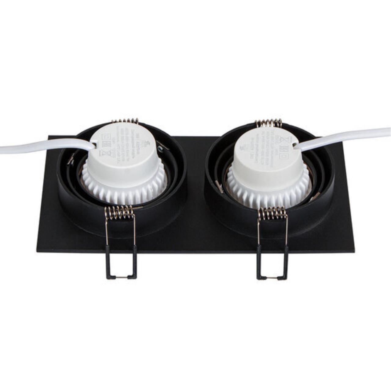 картинка Встраиваемый светильник Arte Lamp TARF A2168PL-2BK от магазина pro-decor.kz