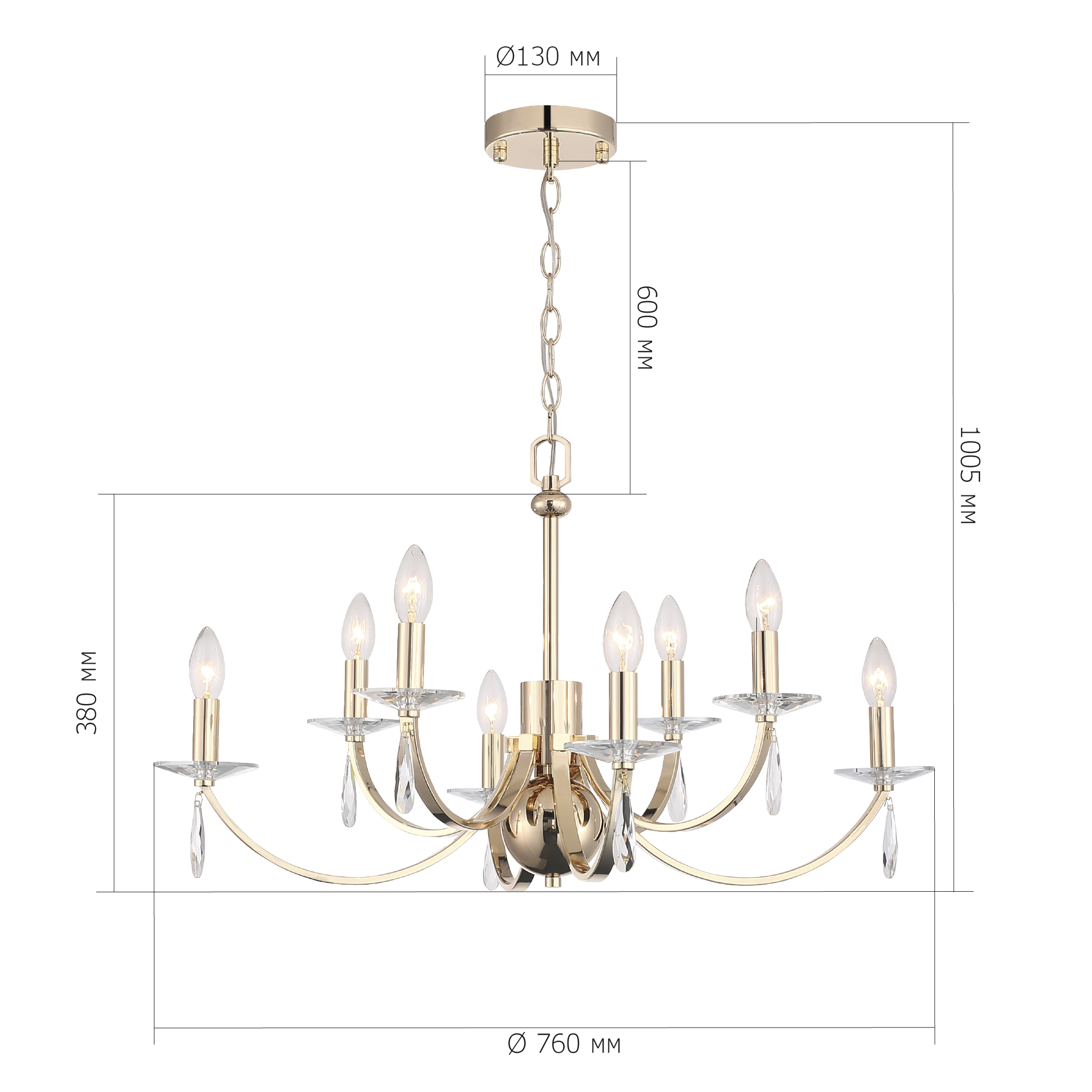 картинка SL1405.203.08 Люстра подвесная ST-Luce ЭЛЕГАНС магазин pro-decor.kz являющийся официальным дистрибьютором в Казахстане картинка SL1405.203.08 Люстра подвесная ST-Luce ЭЛЕГАНС от магазина pro-decor.kz