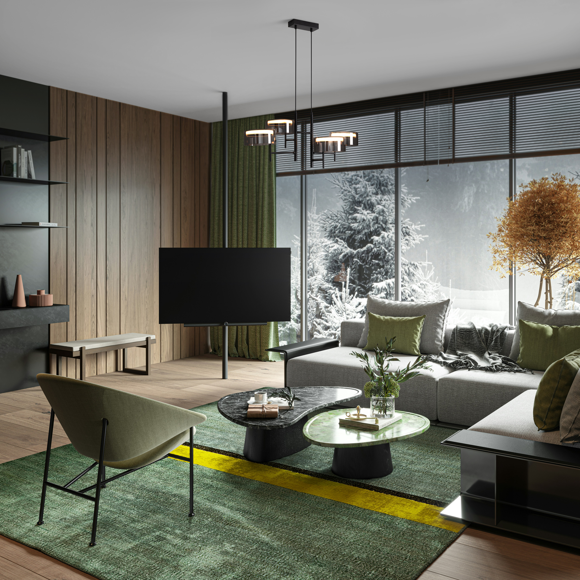 картинка Люстра Freya FR5536PL-L14B от магазина pro-decor.kz