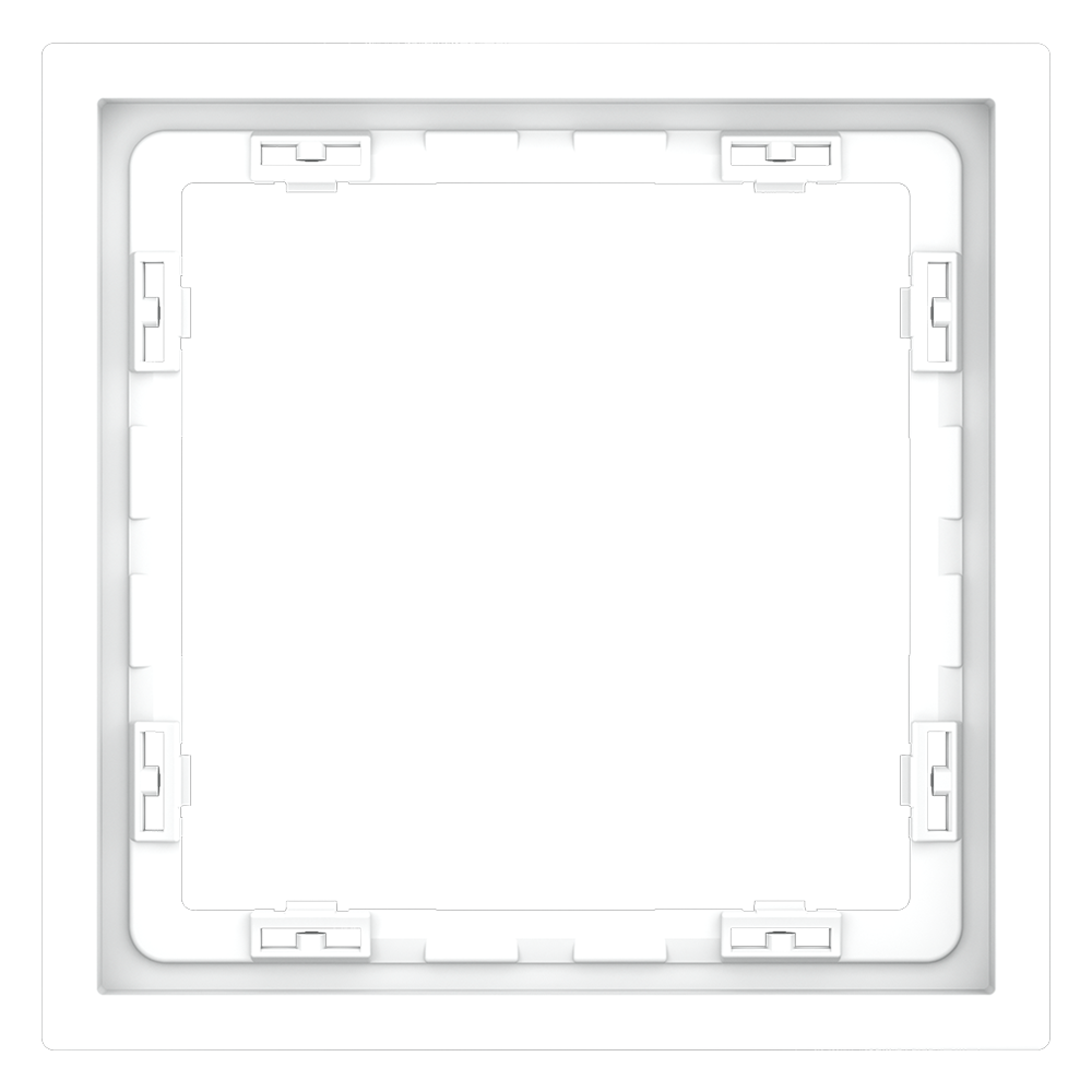 картинка Рамка пластиковая VOLTUM S70 на 1 пост, (белый матовый) VLS100102 от магазина pro-decor.kz