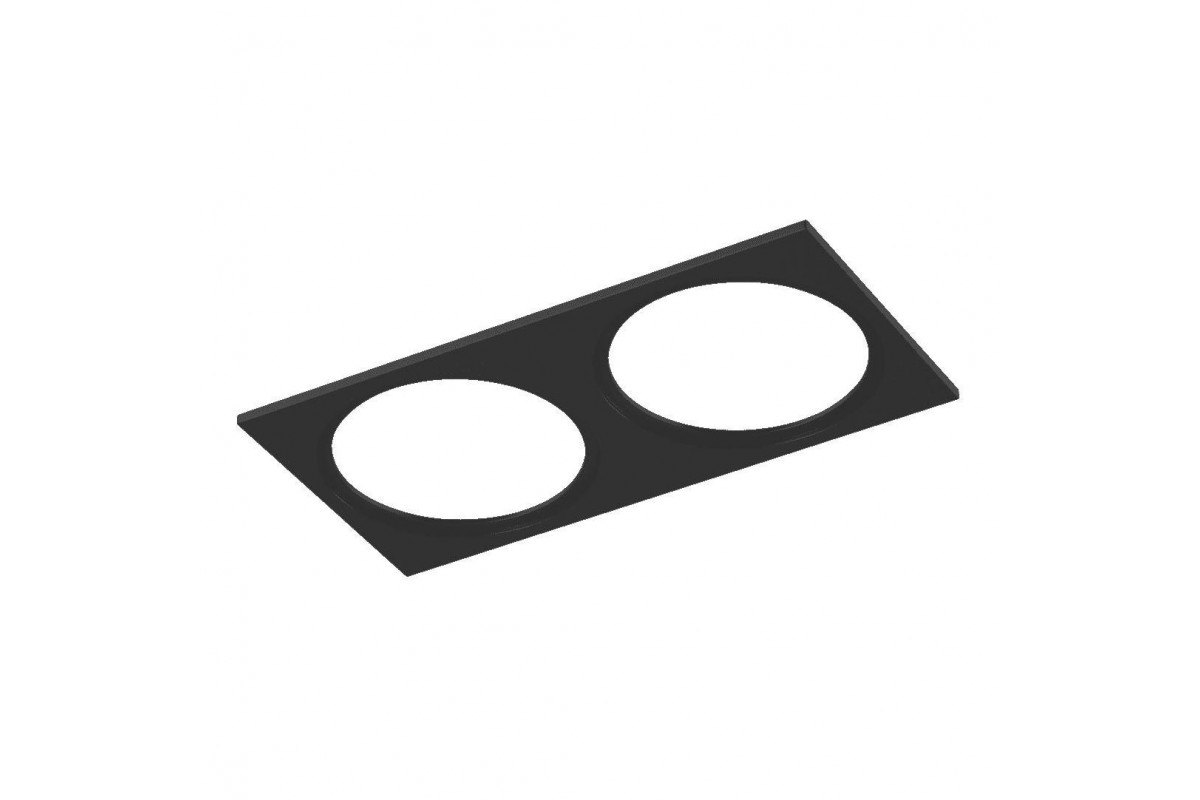 картинка Рамка черная двойная DL-PJ-103-B от магазина pro-decor.kz